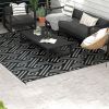 Outsunny Reversible Outdoor Rug, 9' x 12' Waterproof Plastic Straw Floor Mat, Portable RV Camping Carpet with Carry Bag, Large Floor Mat for Backyard